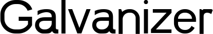 Galvanizer Font
