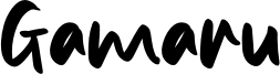 Gamaru Font