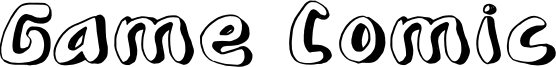 Game Comic Font