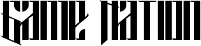 Game Nation Font