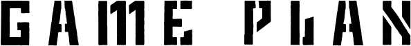 Game Plan Font