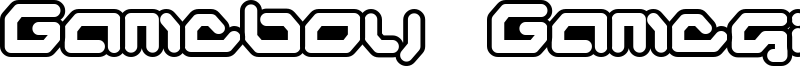 Gameboy Gamegirl Font