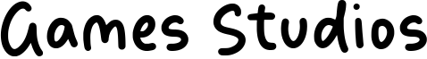 Games Studios Font
