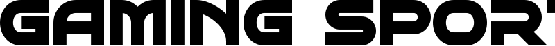 Gaming Sporty Font