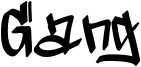 Gang Font