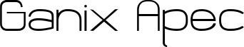 Ganix Apec Font