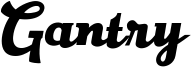 Gantry Font