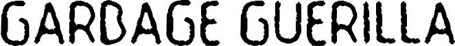Garbage Guerilla Font