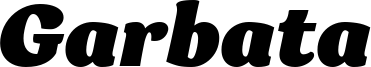 GarbataTrial-BlackItalic.ttf