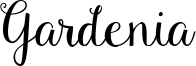 Gardenia Font