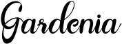 Gardenia Font
