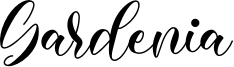 Gardenia.otf