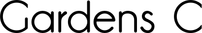 Gardens C Font