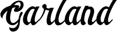 Garland Font