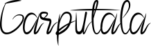Garputala Font