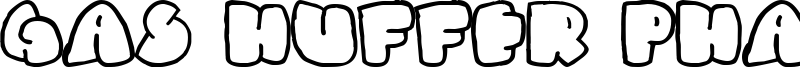 Gas Huffer Phat Font