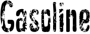 Gasoline Font
