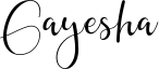 Gayesha Font