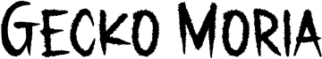 Gecko Moria Font