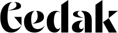 Gedak Font
