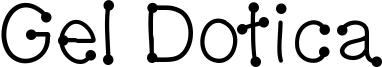GelDoticaPlainLowerCaseF.ttf