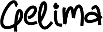 Gelima Font