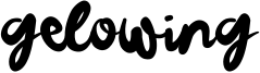 Gelowing Font