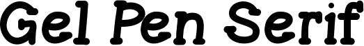 GelPenSerifHeavy.ttf