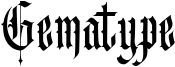 Gematype Font