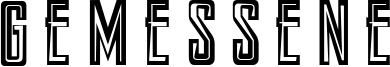 Gemessene Font