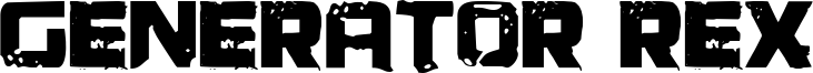 Generator Rex Font