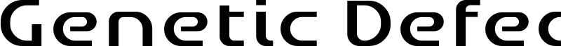 Genetic Defect Font