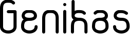 Genikas Font