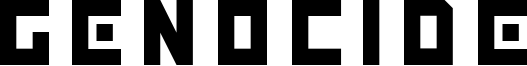 Genocide Font