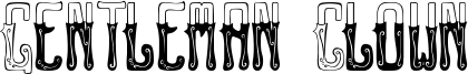 Gentleman Clown Font