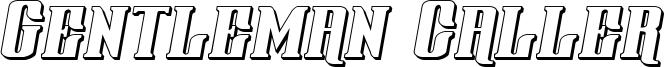 gentlemancaller3dital.ttf