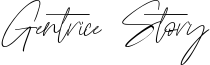 Gentrice Story Font