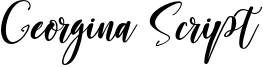 Georgina Script Font