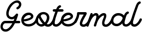 GEOTERMAL FONT .ttf