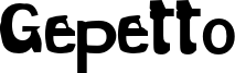 Gepetto Font