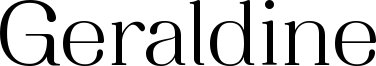 Geraldine Font