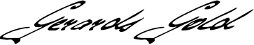 Gerards Gold Font