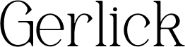 Gerlick Font