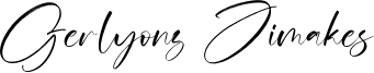 Gerlyonz Jimakes Font