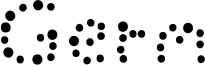 Germ Font