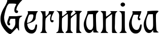 Germanica Font