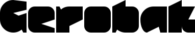 Gerobak Font