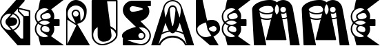 Gerusalemme Font