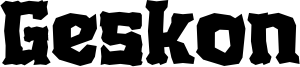 Geskon Font