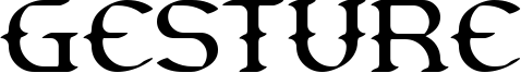 gesturet.ttf